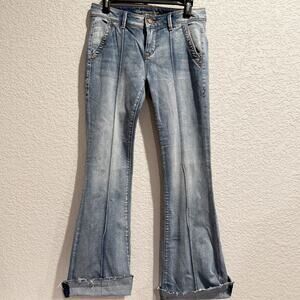 american rag | denim middle seam women’s jeans sz juniors 5